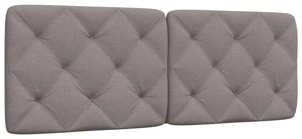 tópszínű szövet fejtámla párna 140 cm