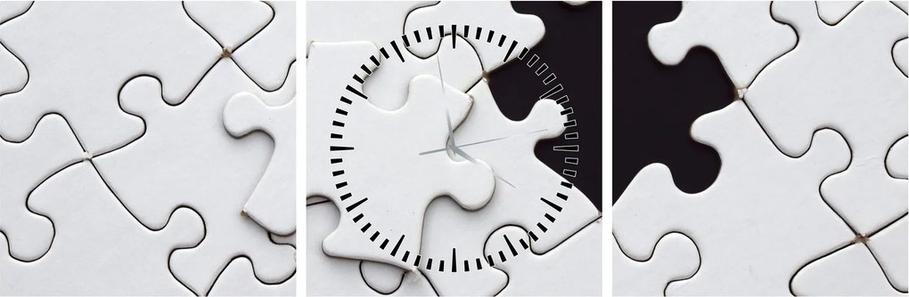 Puzzle képe (órával) (90x30 cm)