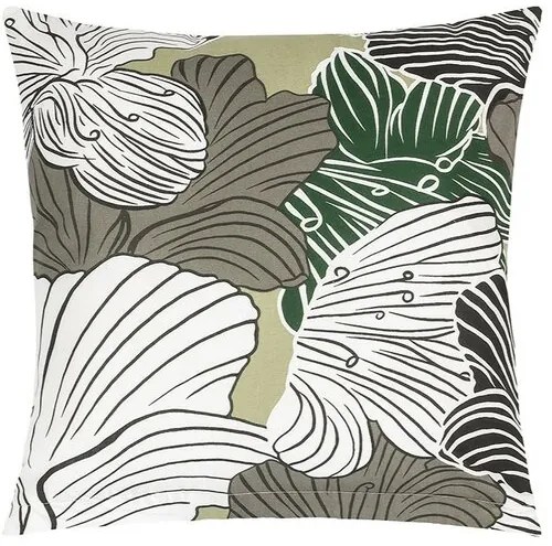 Bellatex Párnahuzat Květ khaki, 40 x 40 cm