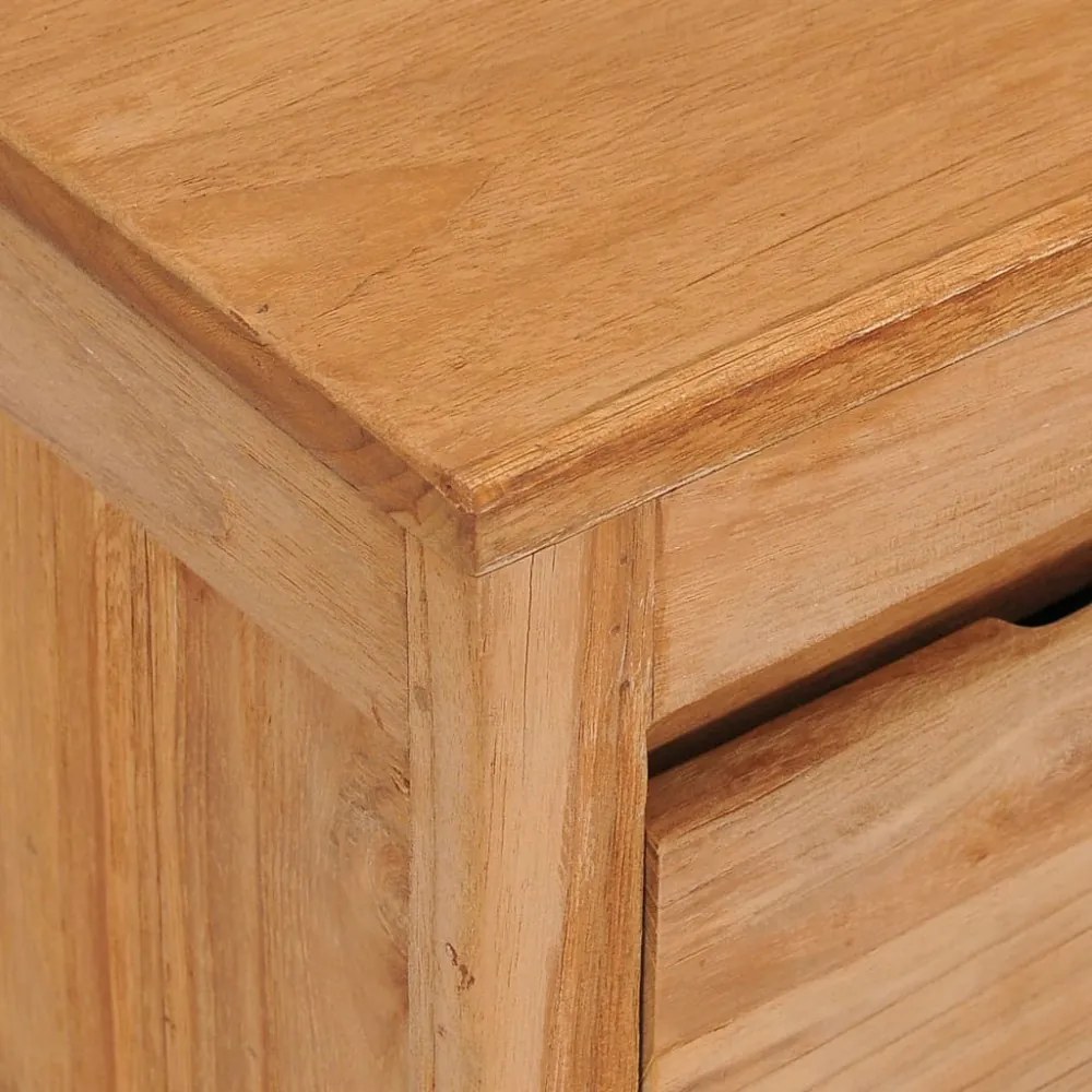 tömör tíkfa TV-szekrény 100 x 30 x 35 cm