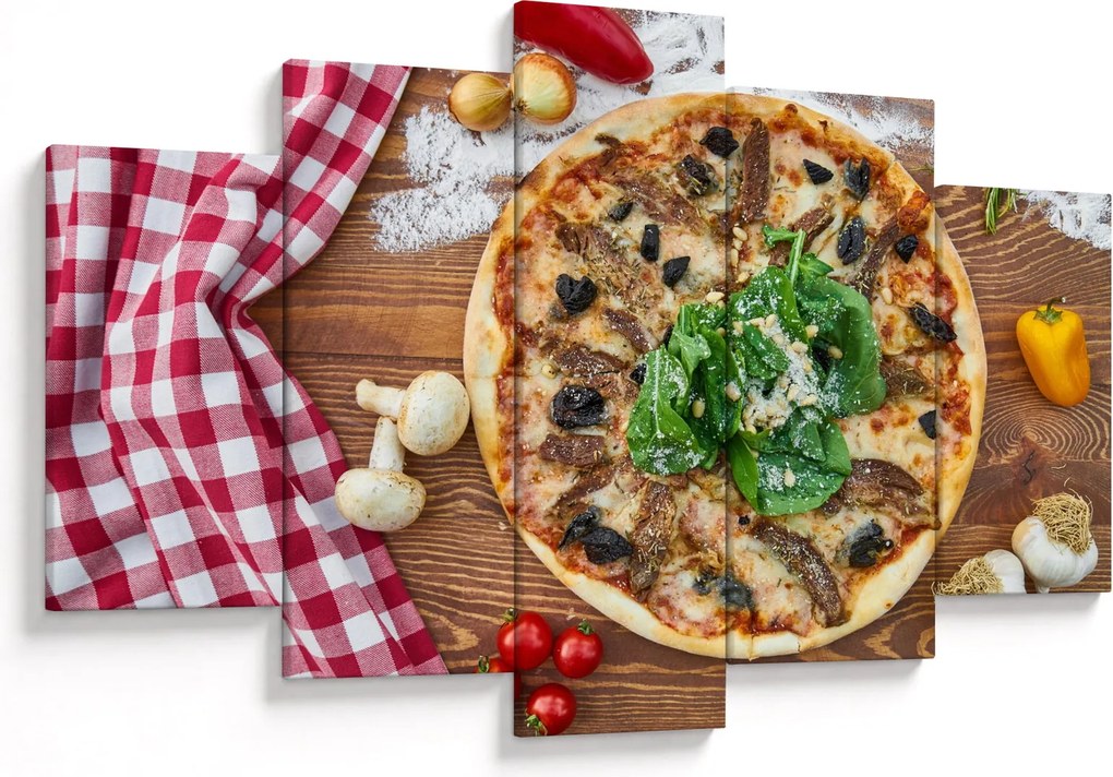 Pizza képe (150x105 cm)