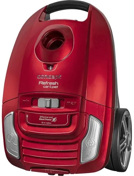 Concept VP8224 - Porzsákos porszívó REFRESH 3,5 l 700W/230V piros