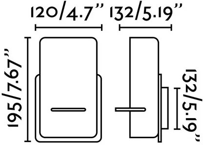 FARO 62130 - Fali lámpa SMILE 1xE27/15W/230V fehér