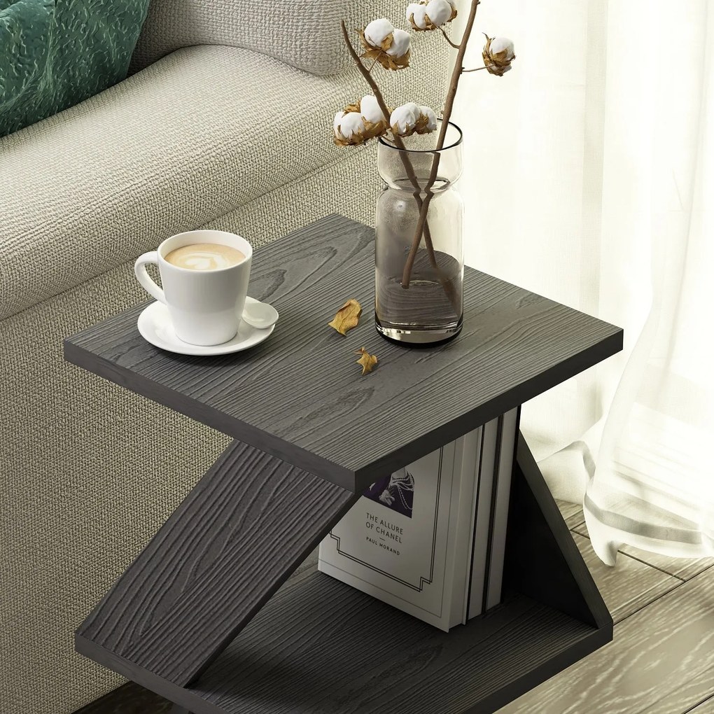 Kis asztal Albeni - Wood Black