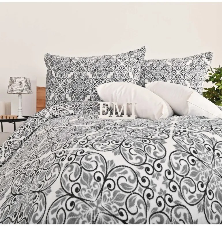 EMI Inez mikroplüss ágyneműhuzat, A standard egyszemélyes ágy szett tartalma: 1x 140x200 + 1x 70x90