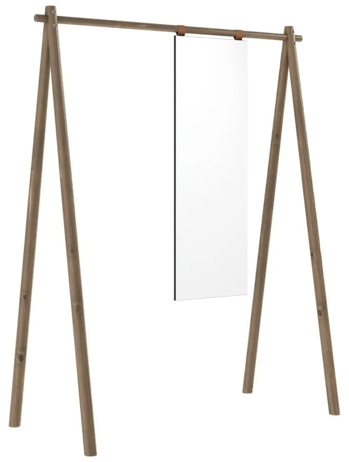 Barna ruhatartó állvány borovi fenyőből Hongi - Karup Design