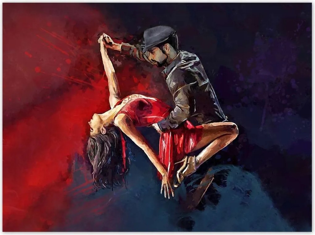 Poszterek 135x100 Tangó Szenvedélyes táncok Szex