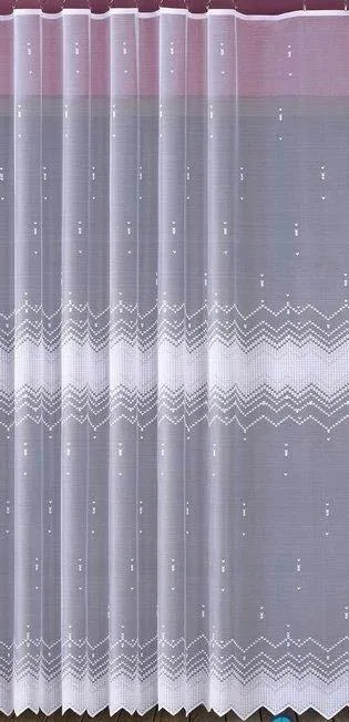 Mg Függöny jacquard 618/353 Fehér 350x250cm Kész Bt