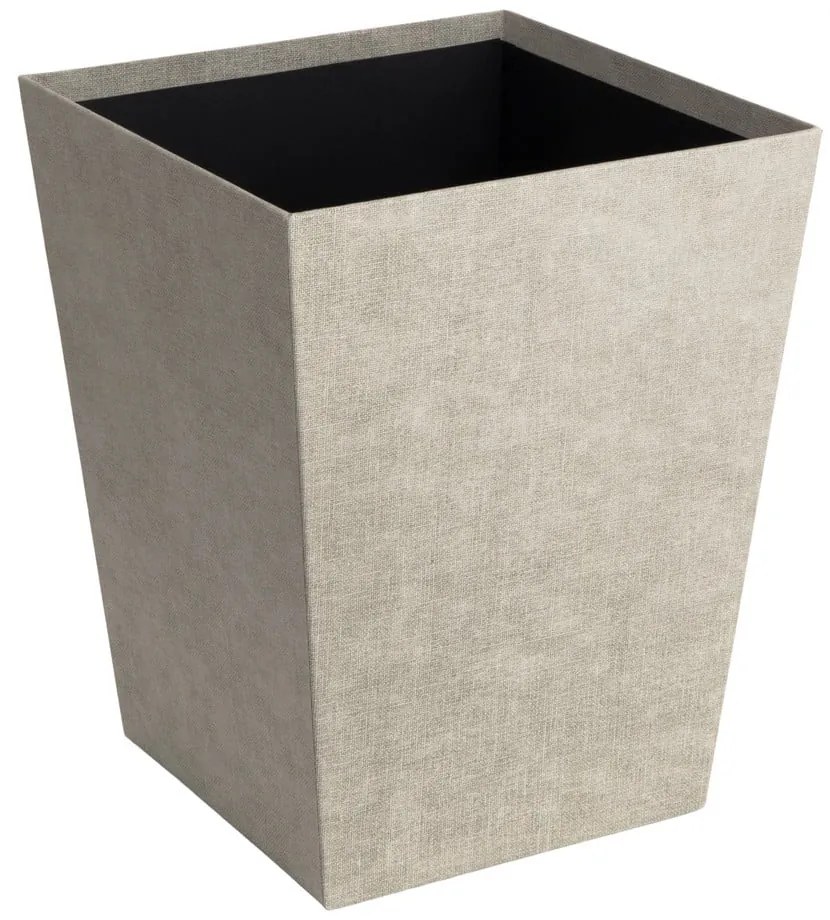 Bézs szemetes Sofia Canvas Paper Laminate – Bigso