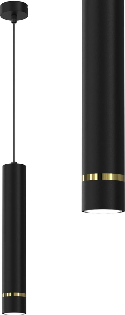 Mennyezeti Függőlámpa Cső Túlnyúlás Fém GU10 Led