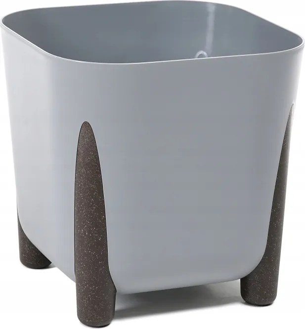 Négyzet alakú virágtartó lábakkal Frida 260 Virágágyás