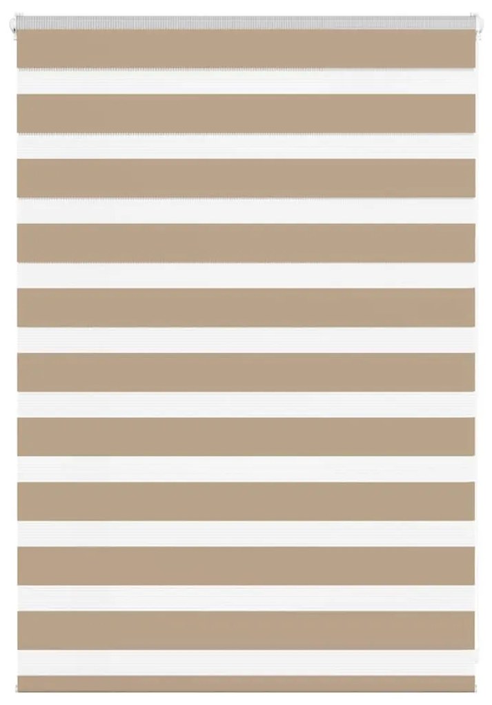 zebrafüggönnyel homokbarna szövetszélesség 100,9 cm poliészter