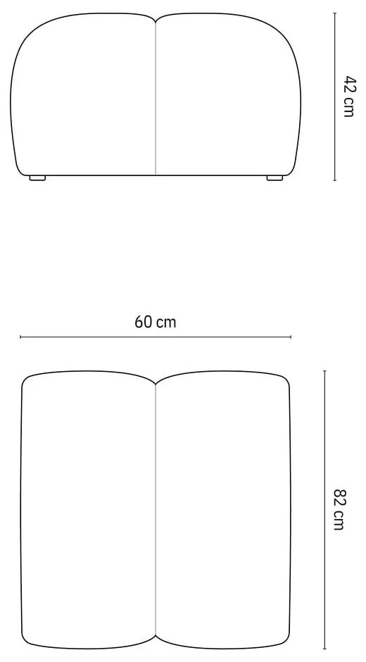Bézs lábtartó Diana – Micadoni