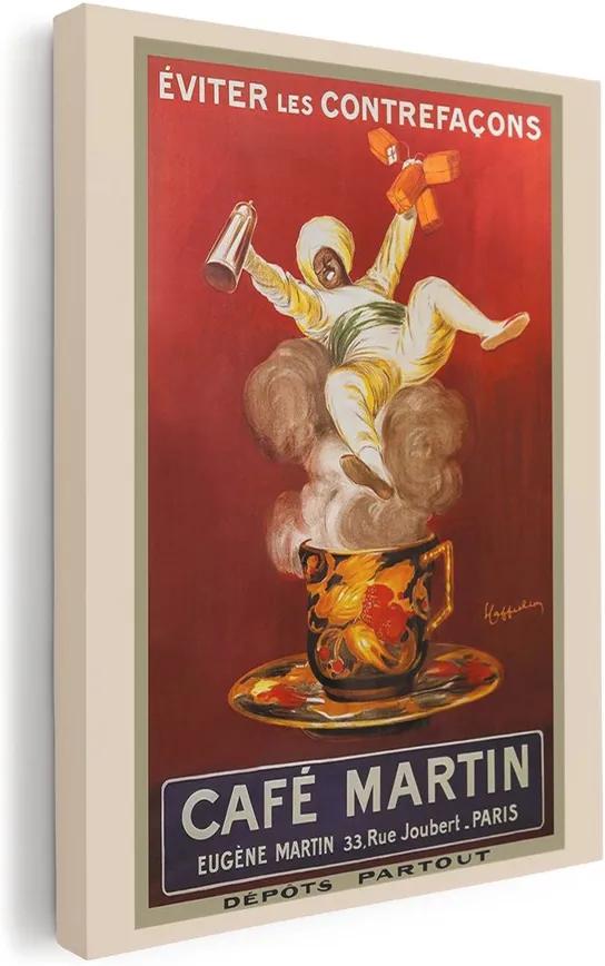 Leonetto Cappiello: Cafe Martin 1921 vászonkép