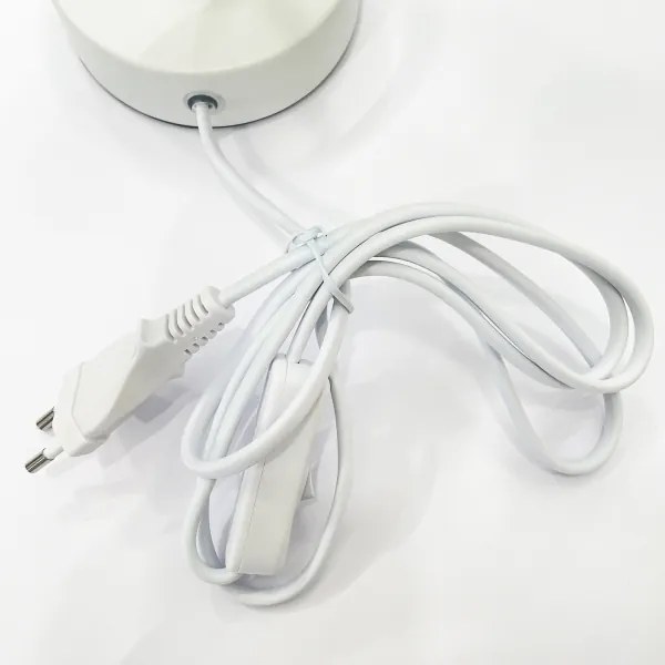 ONLI - Asztali lámpa BOLLICINE 1xE14/6W/230V 22 cm fehér