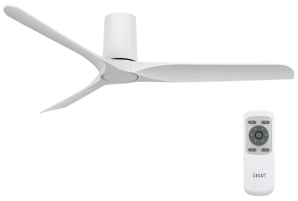 Lucci air 21610049 - Mennyezeti ventilátor LONDO fehér + távirányító