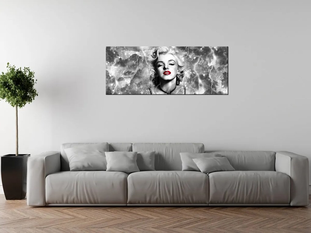 Gario Vászonkép Felvillanyozó Marilyn Monroe Méret: 90 x 60 cm