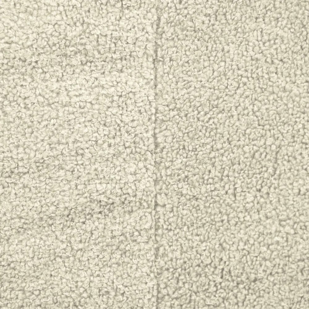 Krémszínű buklé babzsákfotel Sofa Snug – SLOWDOWN