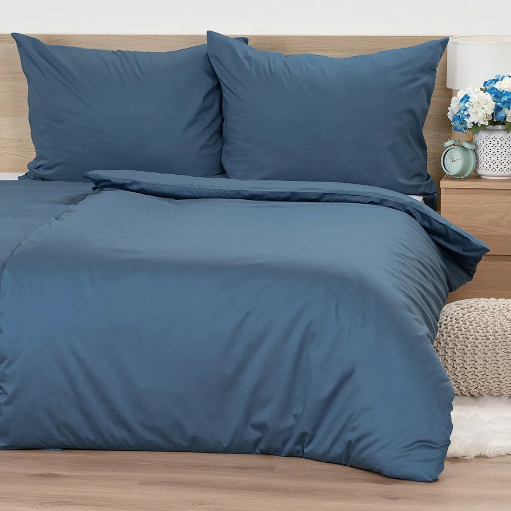 4Home Selyem ágynemő Sea Blue, 140 x 200 cm, 70 x90 cm, 140 x 200 cm, 70 x 90 cm