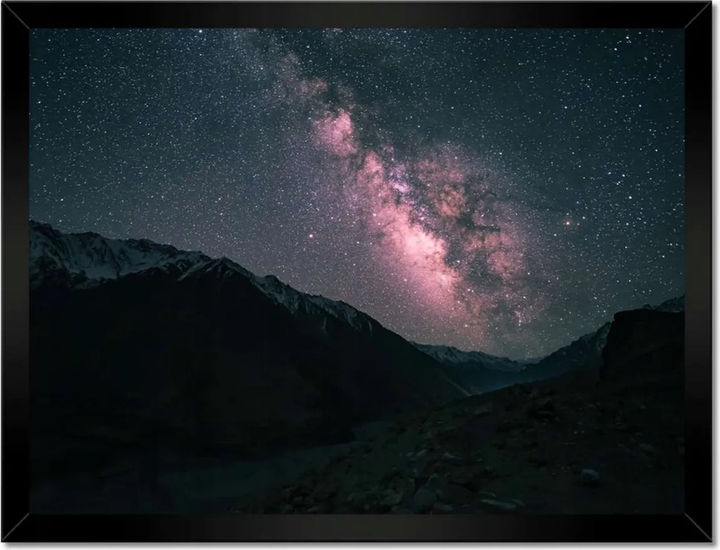 Poszterek keretben 40x30 Rakaposhi tejút