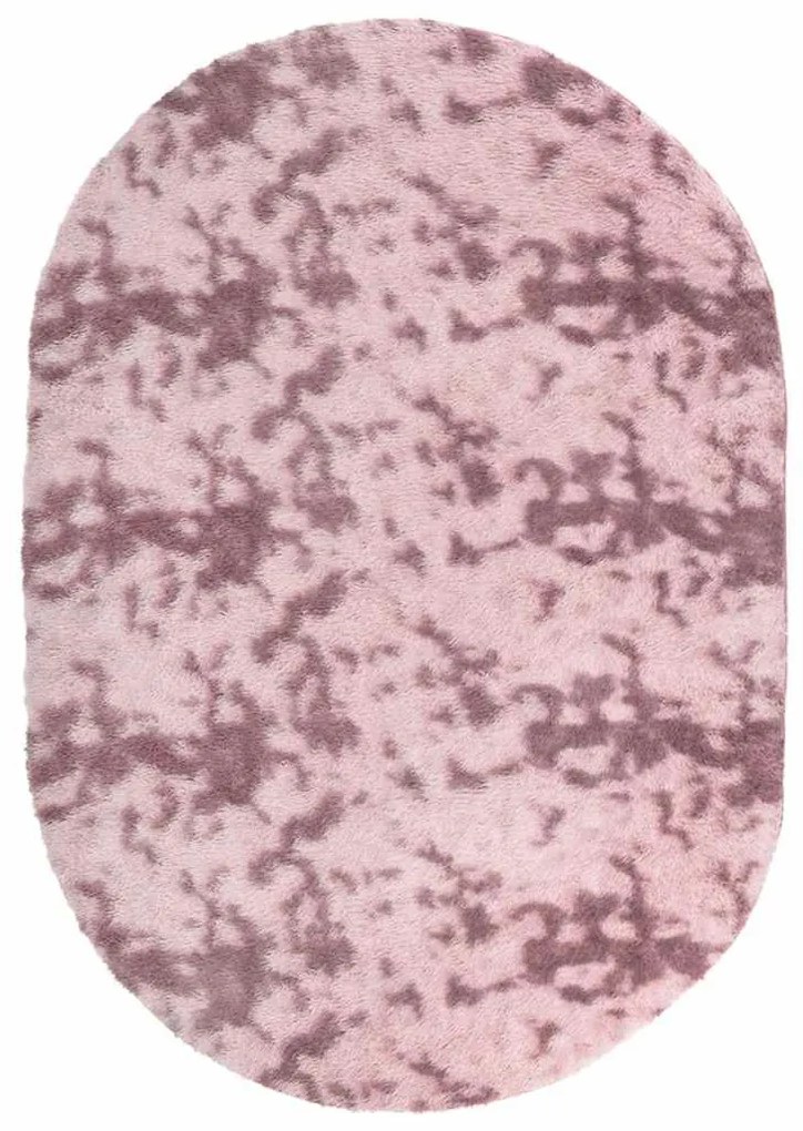 poros rózsaszín hosszú szálú NAVARRA bozontos szőnyeg 300x200cm