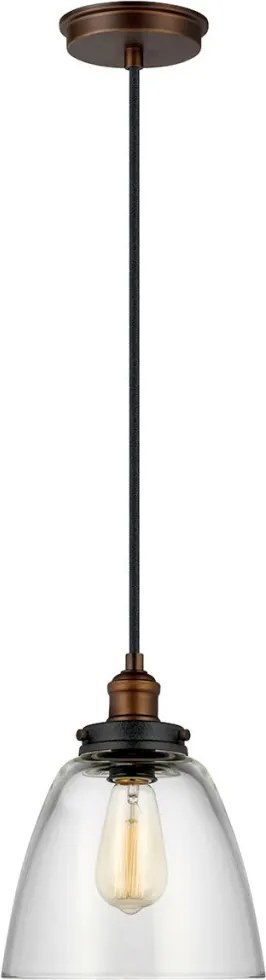 ELSTEAD FE-BASKIN-P-B-BR BASKIN Modern Függesztett Lámpa Antik Bronz E27 IP20