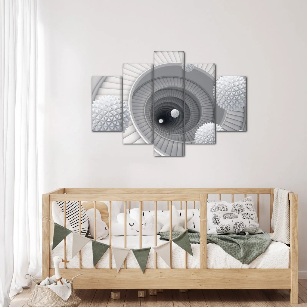 A 3D absztrakció képe (150x105 cm)