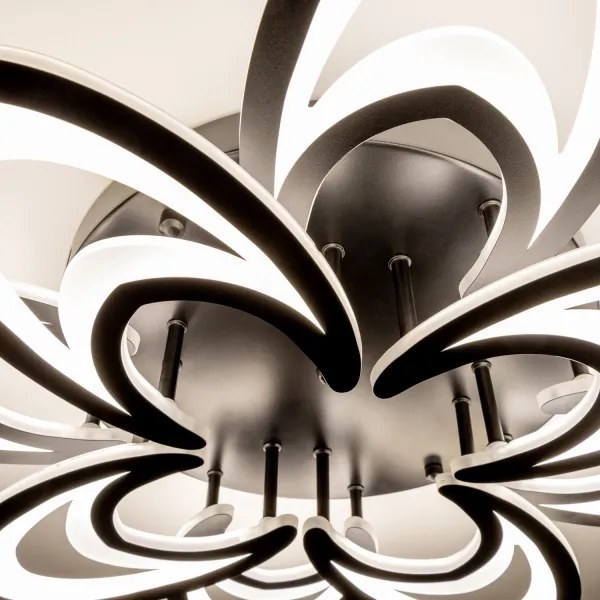 Brilagi - LED Dimmelhető felületre szerelhető csillár TWIST LED/125W/230V 3000-6500K + távirányító