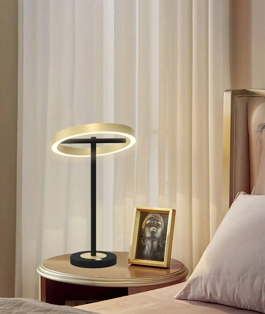 Modern, érintőképernyős fényerőszabályzóval ellátott állólámpa szekrényhez polchoz Brest