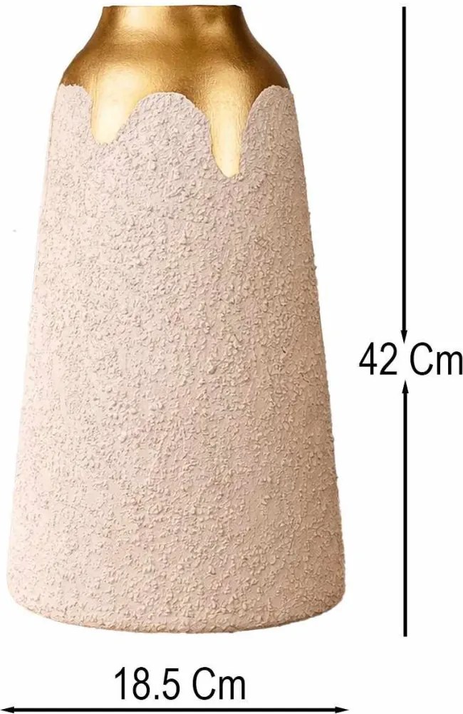 Monterest kerámia váza, Ø18 cm