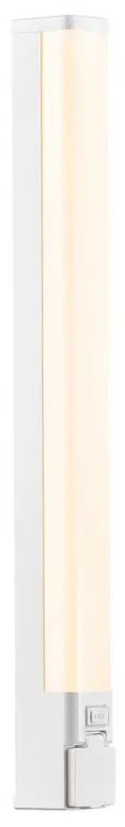 Nordlux - LED fürdőszobai tükörvilágítás beépített konnektorral LED/15W/230V IP44 60 cm fehér