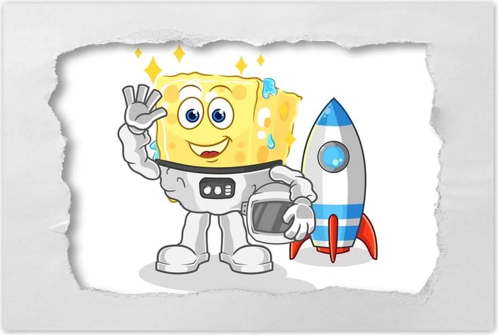 Poszterek 120x80 Szögletes szivacsember