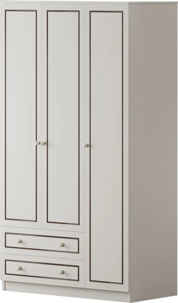 Gardróbszekrény, 105 cm – Rb-093-01
