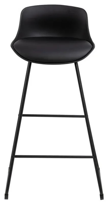 Fekete bárszék (ülésmagasság 76 cm) Tina – Actona