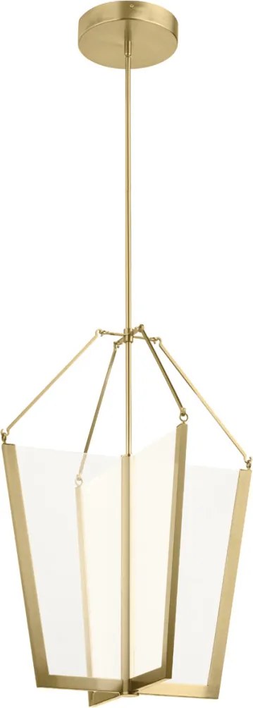 ELSTEAD QN-CALTERS-P-L-CG CALTERS Modern Led Függesztett Lámpa Pezsgő Arany LED IP20