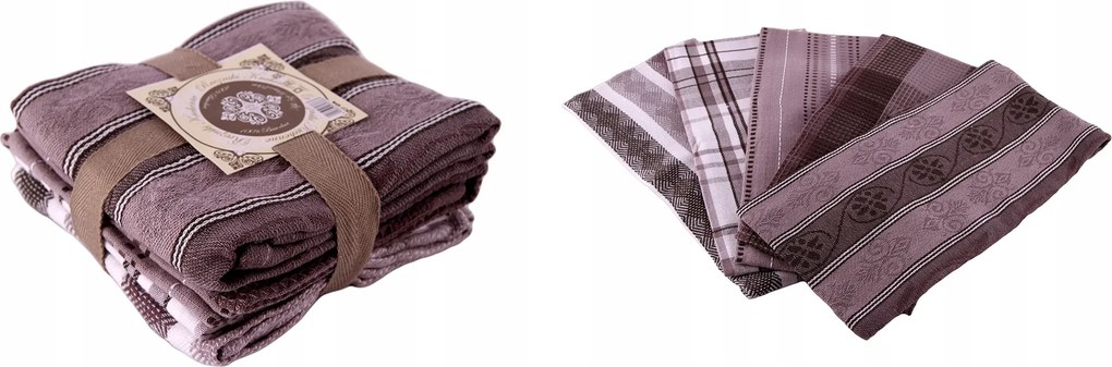 5 Db-os Törlőkendő Készlet 50x70 Ajándék Törölköző Törlőkendő