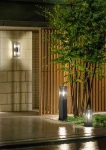 TRIO 501860142 GARONNE Modern Kültéri Állólámpa E14 IP44