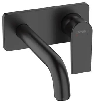 Hansgrohe Vernis Shape mosdó csaptelep vakolat alatti rész nélkül fekete matt 71578670