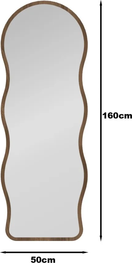 Asial tükör, dió, 50 cm