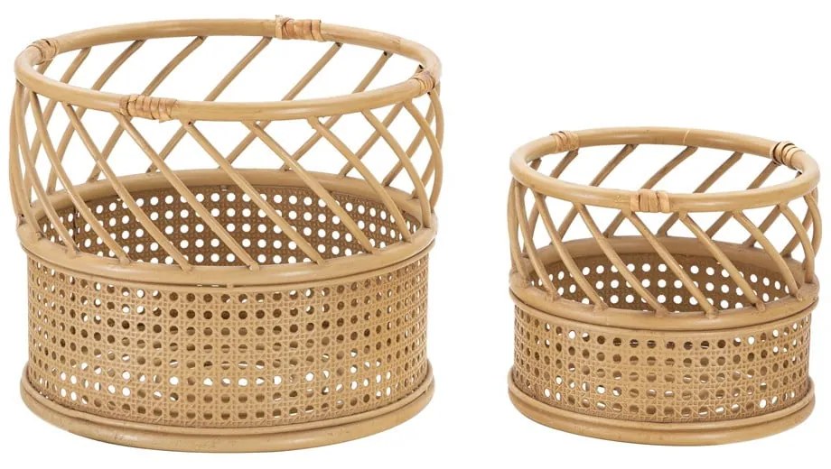 Fém kaspó szett 2 db-os ø 30 cm Panama – Mauro Ferretti