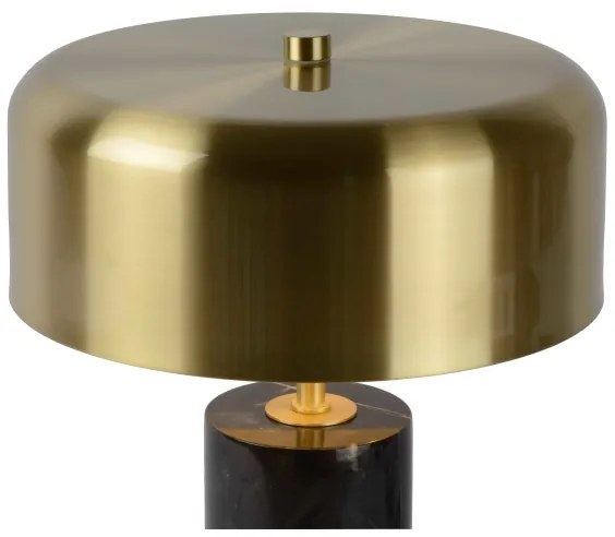 Lucide 34540/03/30 - Asztali lámpa MIRASOL 3xG9/7W/230V fekete/arany