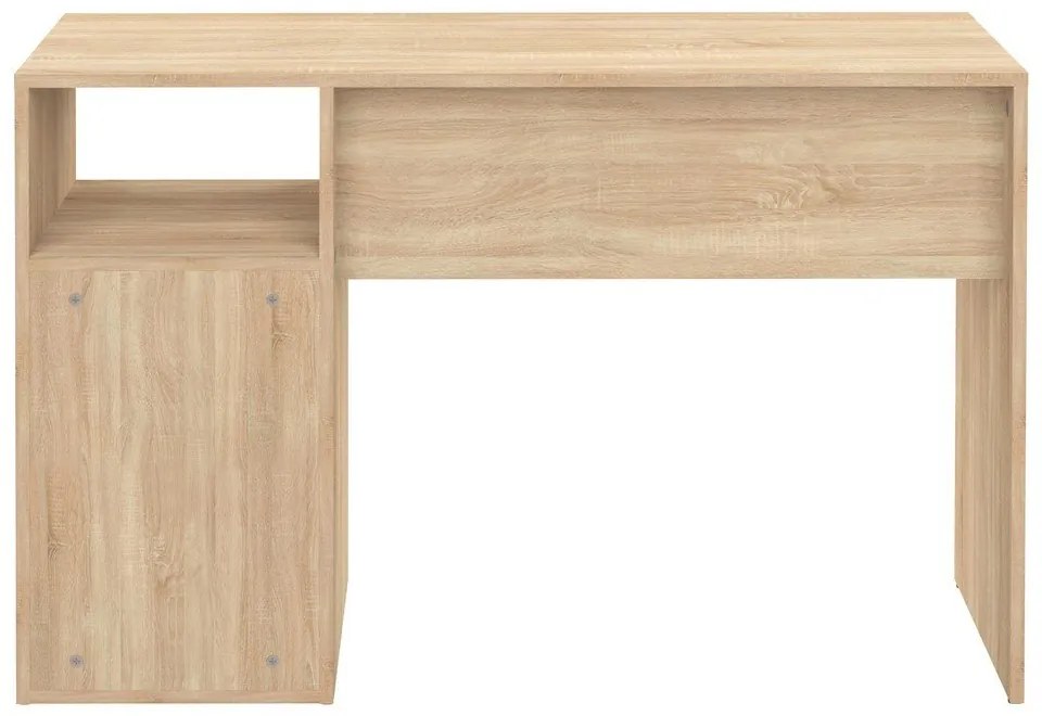 Íróasztal tölgyfa dekoros asztallappal 50x115 cm Oxford – TemaHome