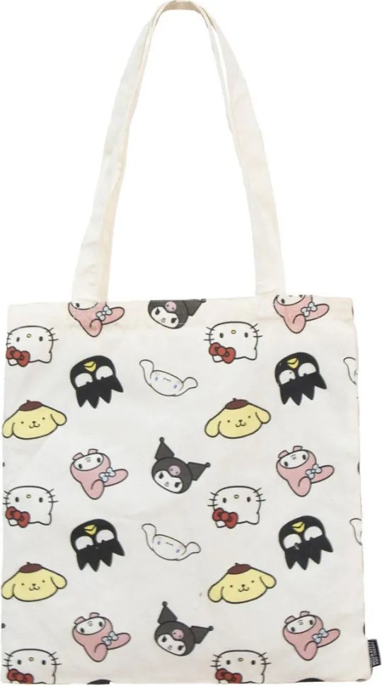 Hello Kitty Friends shopping bag, bevásárlótáska 40 cm
