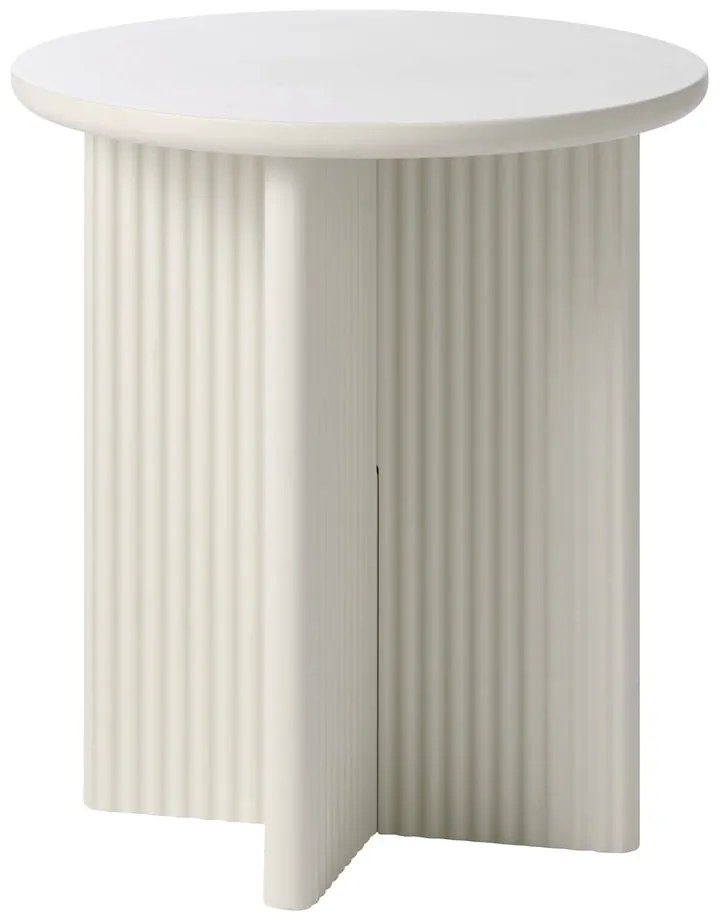 Kerek tárolóasztal ø 50 cm Palma – Unique Furniture