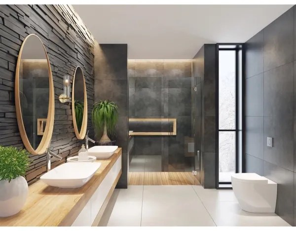 Searchlight 27981SB - Fali lámpa SCOPE 1xG9/7W/230V IP44 réz