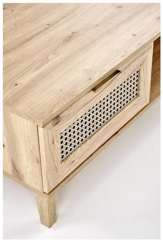 Rustico dohányzóasztal, artisan tölgy