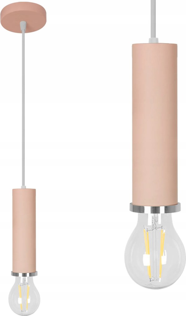 Modern Függőlámpa Osti A Fém Rózsaszín