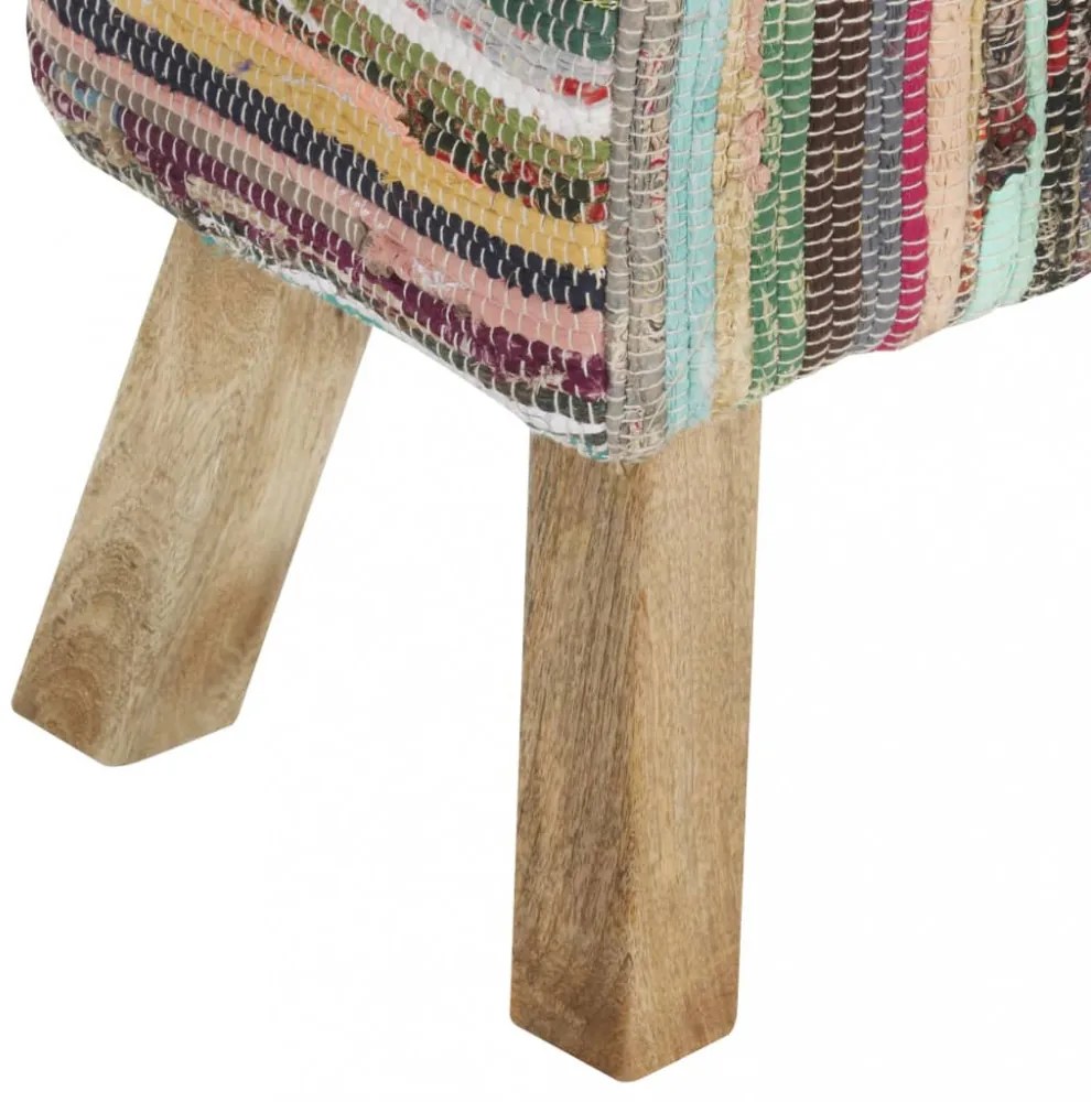 többszínű chindi szövet pad 160 cm