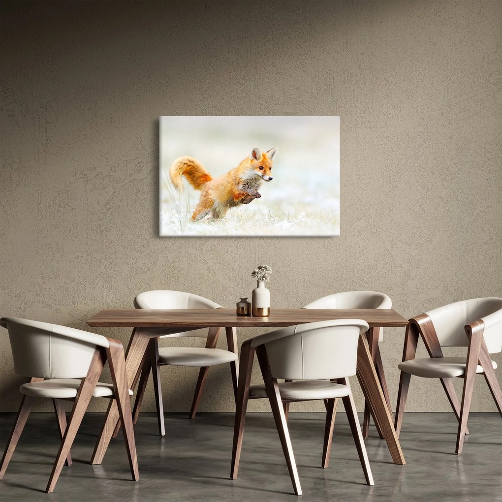 Kép - Ugró róka (90x60 cm)