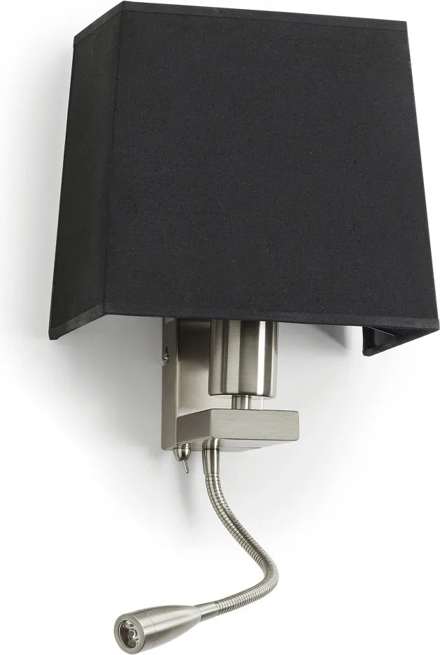 Novolux FIRENZE 507E-Y05X1B-35 Fali lámpa 2x60W, 3W/E27, LED 240LM IP20